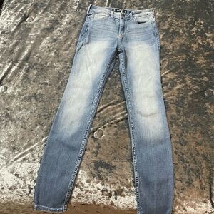 Hollister Blue Skinny Jeans Classic Denim